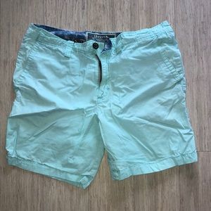 Men’s Modern Amusement Light Blue Twill Shorts